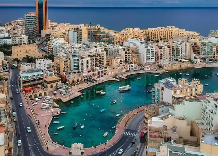 شقة Bayview Seafront 5 سانت جوليان